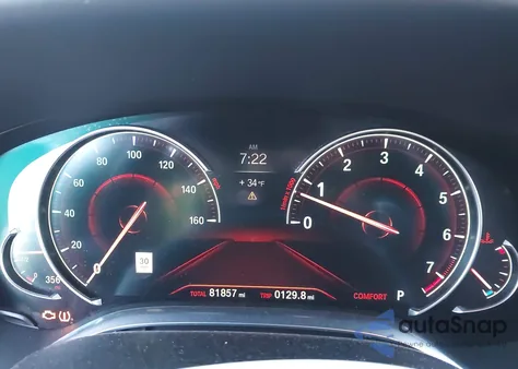 2016 BMW 750I xDrive from USA, damaged, VIN WBA7F2C57GG417422